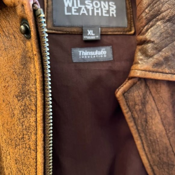 Men's Wilson's Leather Jacket - Picture 2 of 4